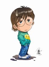颜开自画像1